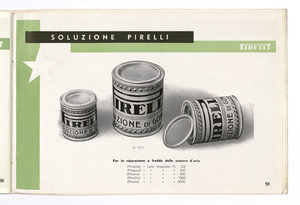 Pirelli/Accessori e materiali per riparazioni velo e moto