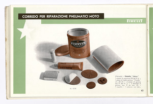 Pirelli/Accessori e materiali per riparazioni velo e moto