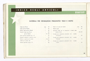 Pirelli/Accessori e materiali per riparazioni velo e moto