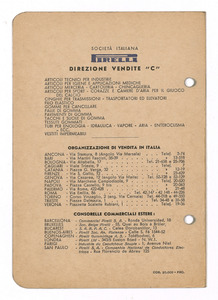 Articoli di gomma per pompe irroratrici