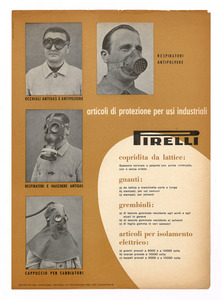 Protezione contro gas, liquidi, polveri, sostanze tossiche (per uso industriale)