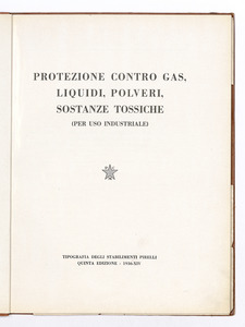 Protezione contro gas, liquidi, polveri, sostanze tossiche (per uso industriale)