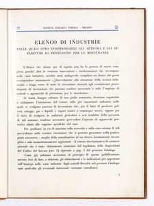 Protezione contro gas, liquidi, polveri, sostanze tossiche (per uso industriale)