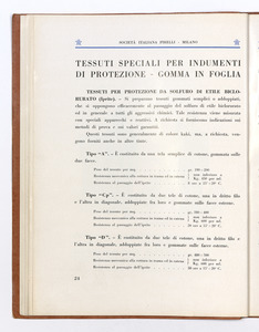 Protezione contro gas, liquidi, polveri, sostanze tossiche (per uso industriale)