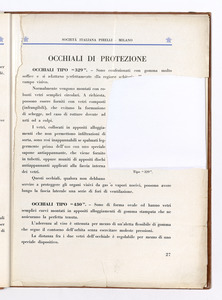 Protezione contro gas, liquidi, polveri, sostanze tossiche (per uso industriale)