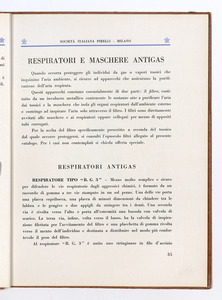 Protezione contro gas, liquidi, polveri, sostanze tossiche (per uso industriale)