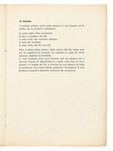 Fili smaltati Pirelli/Dati tecnici