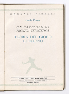 Un capitolo di tecnica tennistica/Teoria del gioco di doppio