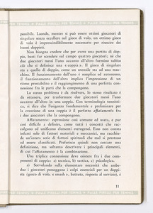Un capitolo di tecnica tennistica/Teoria del gioco di doppio
