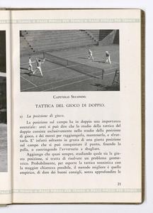 Un capitolo di tecnica tennistica/Teoria del gioco di doppio