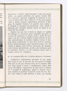 Un capitolo di tecnica tennistica/Teoria del gioco di doppio