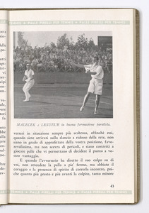 Un capitolo di tecnica tennistica/Teoria del gioco di doppio