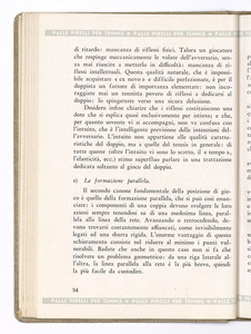 Un capitolo di tecnica tennistica/Teoria del gioco di doppio