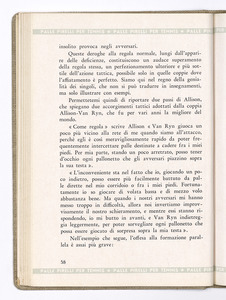 Un capitolo di tecnica tennistica/Teoria del gioco di doppio