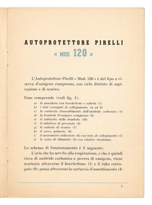 Autoprotettore Pirelli Mod. 120