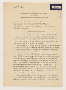 Brevetto relativo a un procedimento per fabbricare cavi elettrici