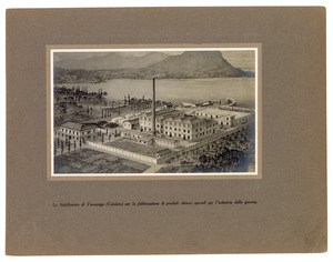 Lo Stabilimento di Vercurago (Calolzio) per la fabbricazione di prodotti chimici speciali per l'industria della gomma