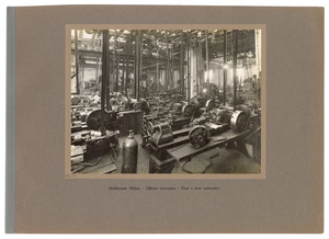 Stabilimento Milano - Officina meccanica - Frese e torni automatici