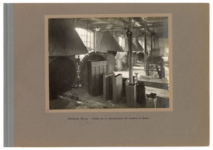 Stabilimento Bicocca - Caldaie per la vulcanizzazione dei cassettoni di ebanite