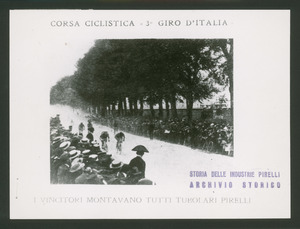 Due fotografie del 3° Giro d'Italia del 1911