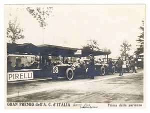 Gran Premio dell'A.C. d'Italia - Prima della partenza