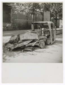 Sede - Automezzi distrutti