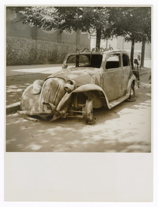 Sede - Automezzi distrutti