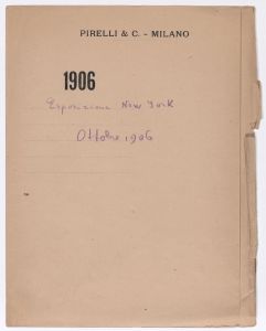 Esposizione di New - York Ottobre 1906