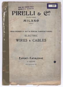 Electric wires & cables/Export catalogue