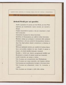 La produzione degli articoli di gomma per enti statali e parastatali