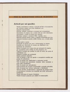 La produzione degli articoli di gomma per enti statali e parastatali