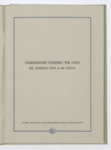 Conduttori elettrici isolati per luce ed energia/Cordoncini, fili, corde e cavetti fino a 1000 Volta/Cordoni flessibili biaccati
