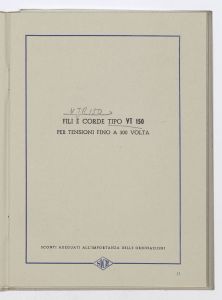 Conduttori elettrici isolati per luce ed energia/Cordoncini, fili, corde e cavetti fino a 1000 Volta/Cordoni flessibili biaccati