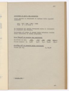 Calzature di gomma e articoli relativi/Prezziario al 30 - 6 - 1943