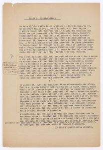 Anno 1944/Documenti risalenti al periodo dell'occupazione germanica in Italia riguardanti l'azione di Resistenza della nostra società nei riguardi delle truppe germaniche di occupazione