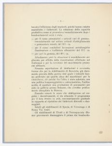 Relazione del Commissario e Direttore Generale all'Assemblea straordinaria degli azionisti dell'11 dicembre 1945
