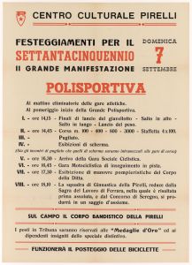 Manifestazione sportiva 26 luglio 1947