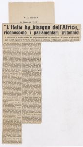 Rassegna stampa sulla visita della Delegazione parlamentare britannica allo Stabilimento di Tivoli