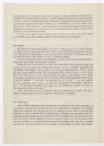 Account of the speeches made at Pirelli Works Tivoli (Villa Adriana) - 13 1 - 1949