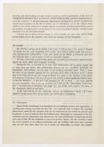 Account of the speeches made at Pirelli Works Tivoli (Villa Adriana) - 13 1 - 1949