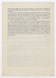 Account of the speeches made at Pirelli Works Tivoli (Villa Adriana) - 13 1 - 1949