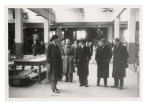 Visita della Delegazione parlamentare inglese allo Stabilimento Pirelli di Tivoli