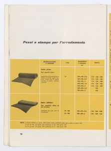 La gommapiuma nell'arredamento