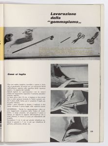 La gommapiuma nell'arredamento