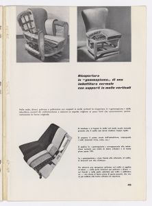 La gommapiuma nell'arredamento
