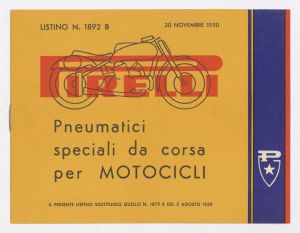 Pneumatici speciali da corsa per motocicli