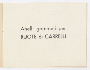 Anelli gommati per ruote di carrelli