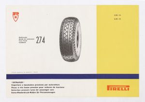 Catalogo descrittivo dei pneumatici Pirelli