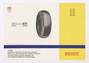 Catalogo descrittivo dei pneumatici Pirelli