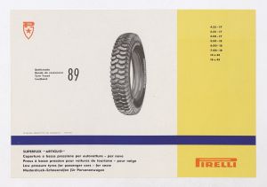 Catalogo descrittivo dei pneumatici Pirelli